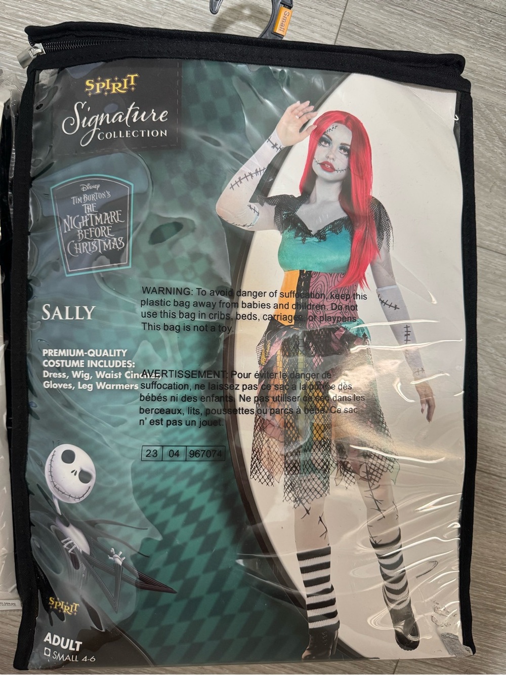 Spirit Signature Collection Sally Costume - Teal & Black (Read Description)